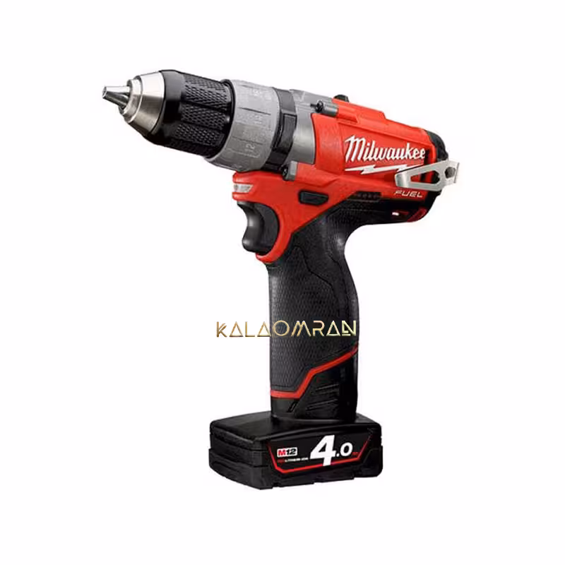 دریل پیچ گوشتی چکشی شارژی میلواکی مدل M12 CDD-402C