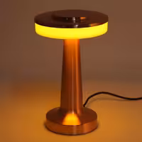 چراغ شارژی رومیزی لمسی قارچی مدل Electroplating