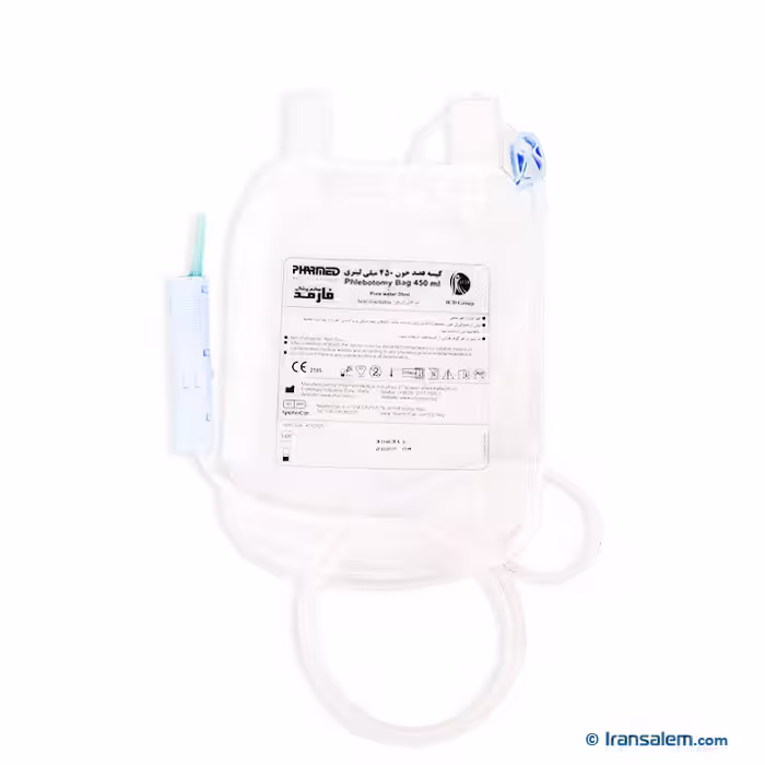 کیسه فصد خون مایع دار فارمد 450ml