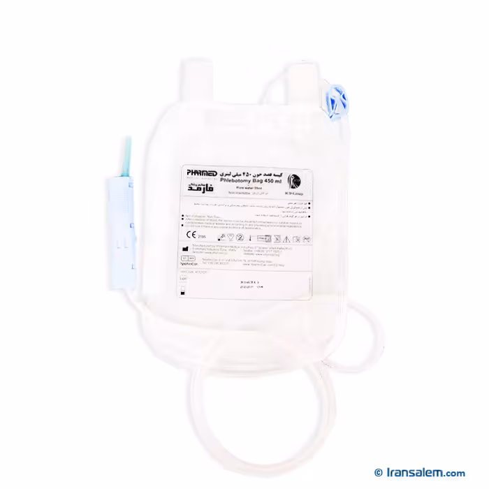 کیسه فصد خون مایع دار فارمد 450ml