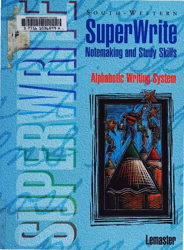 خرید و دانلود نسخه کامل کتاب SuperWrite: Notemaking and Study Skills (Alphabetic Writing System)