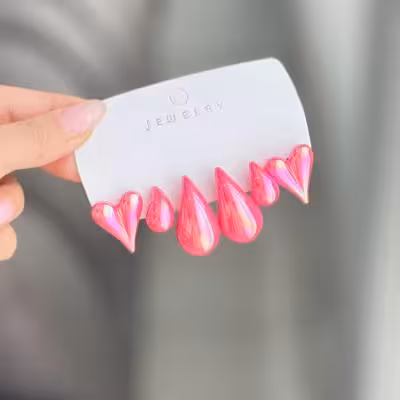 گوشواره پکی ، گوشواره آبنباتی ، پک گوشواره