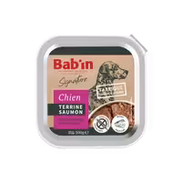 ووم سگ بالغ طعم ماهی سالمون برند Babin بابین 300 گرمی