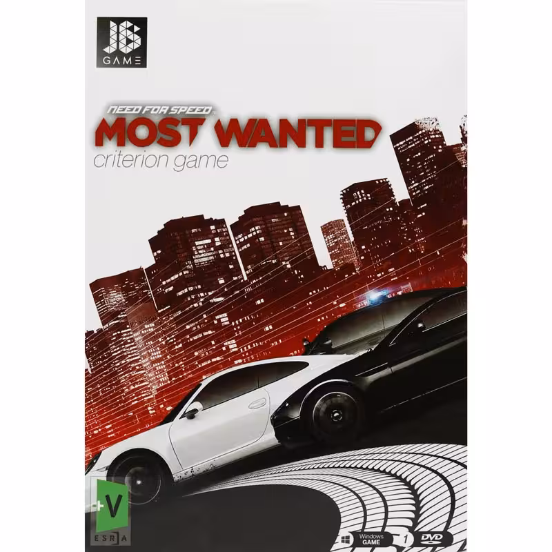 بازی کامپیوتر Need for Speed Most Wanted Criterion PC 1DVD JB-TEAM