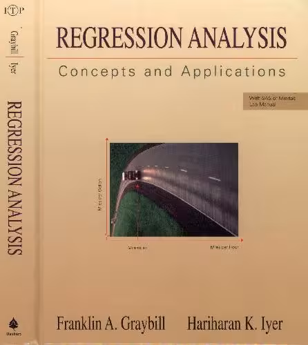 خرید و دانلود نسخه کامل کتاب Regression Analysis: Concepts and Applications