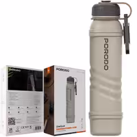 پاور بانک پورودو Porodo مدل PDNDC016KH با ظرفیت 5000 میلی‌آمپر، دارای چراغ قوه و فندک