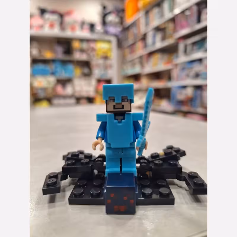 لگو اکشن فیگور استیو دایمند شکارچی عنکبوت