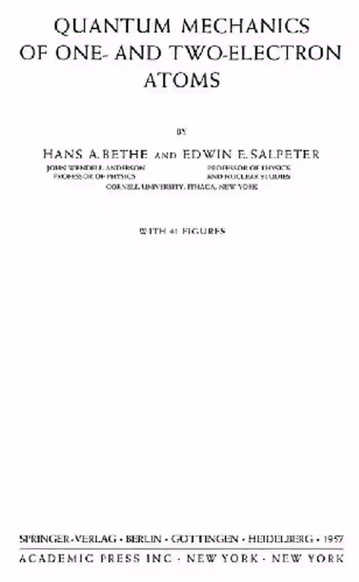خرید و دانلود نسخه کامل کتاب Quantum mechanics of one-and two-electron atoms