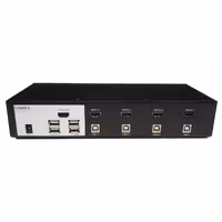KVM HDMI اتوماتیک 4 پورت برند MT-VIKI مدل HK0401-4k