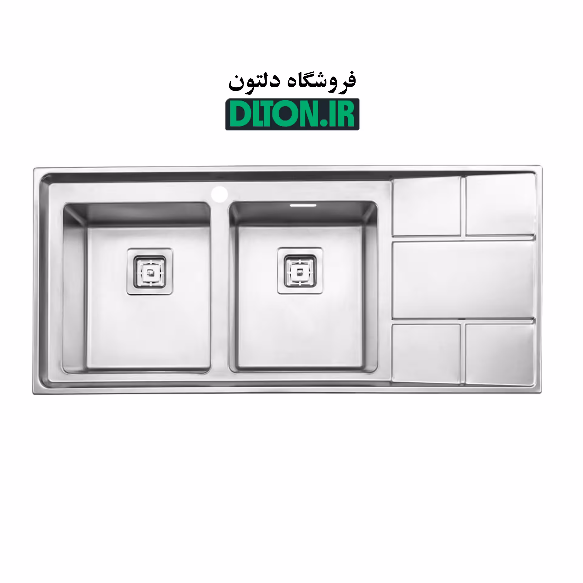 سینک استیل البرز فانتزی مدل 950 توکار