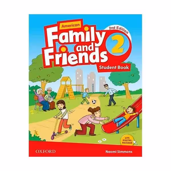 کتاب American Family and Friends 2 Second Edition اثر Naomi Simmons انتشارات واژه اندیش