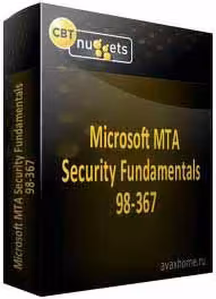 CBT Nuggets Microsoft MTA Security Fundamentals training