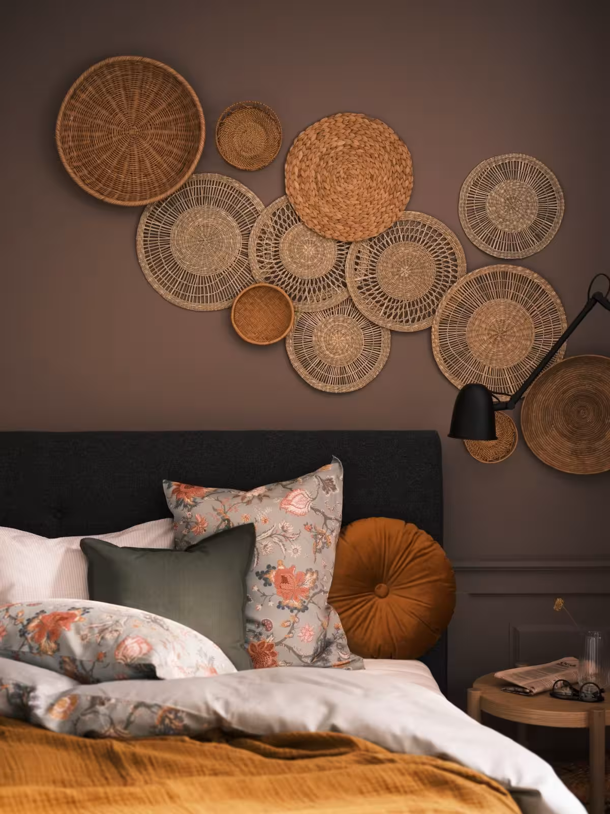 ست دکوری حصیری ایکیا مدل GILLSTAD