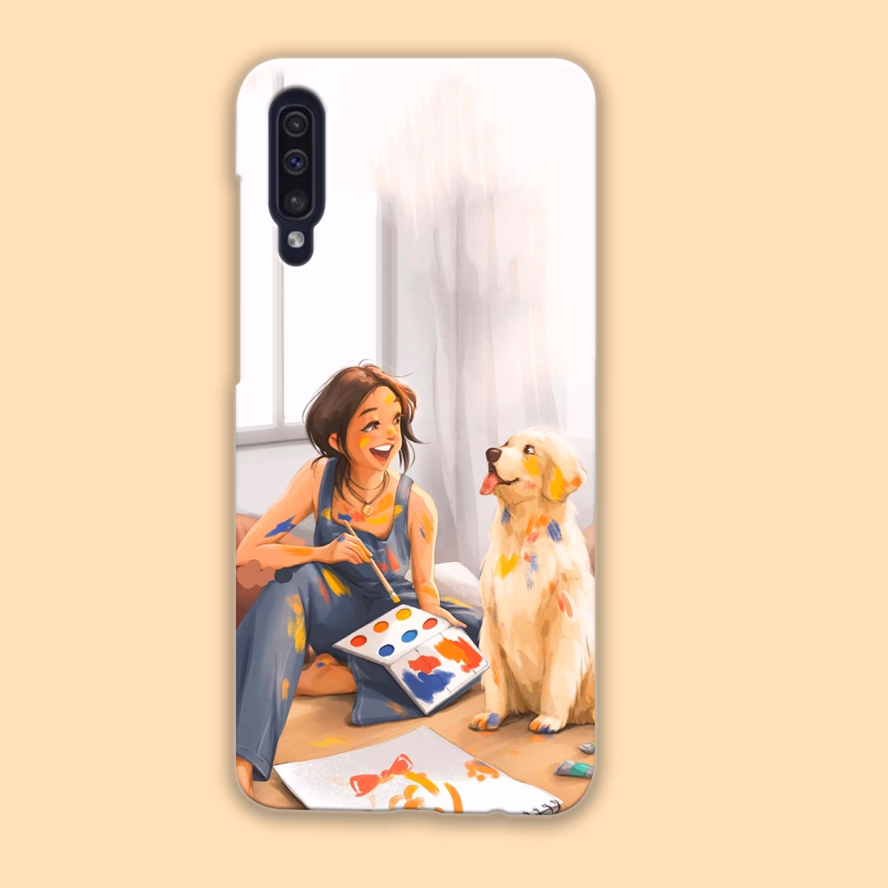 کاور طرح دار s1870 مناسب برای گوشی سامسونگ A50 