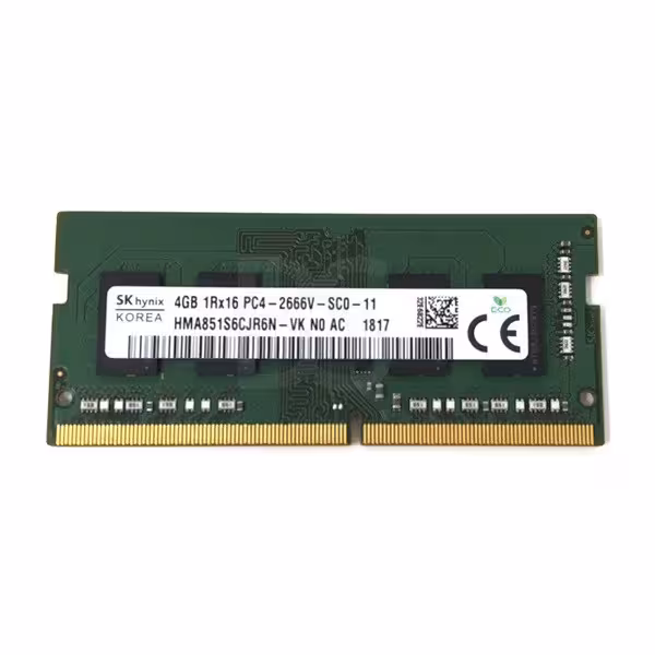 رم لپتاپ DDR4 تک کاناله 2666 مگاهرتز CL19 اسکای هاینیکس مدل PC4-21300 ظرفیت 4 گیگابایت | کالا مکس