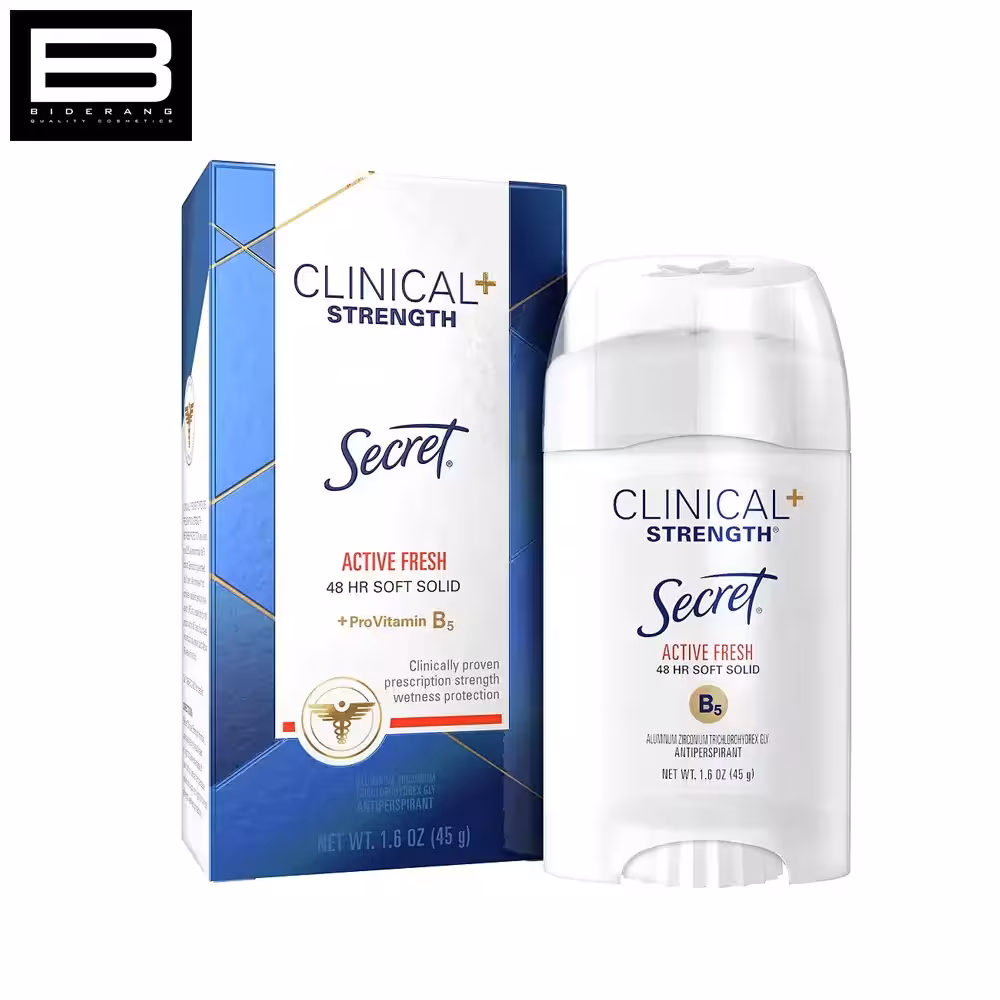 دئودرانت  زنانه  کلینیکال مدل  ACTIVE FRESH وزن 45gr