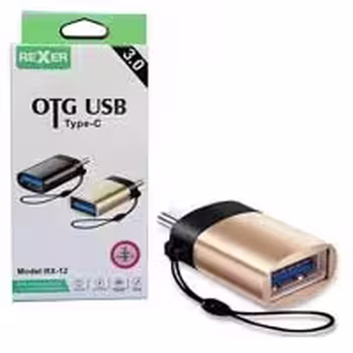 تبدیل OTG Type-C پک دار ReXer RX-12 usb3.0