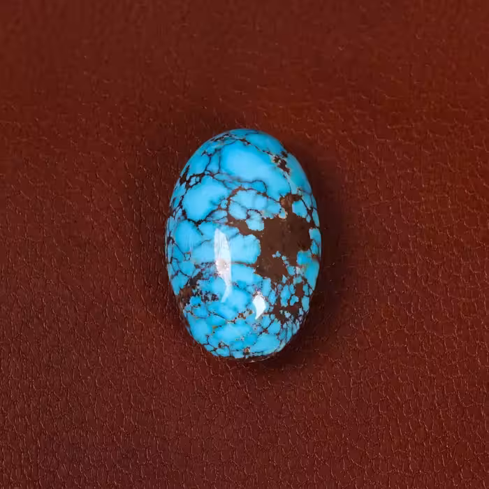 نگین فیروزه شجری کد 29538 - جواهری مشاهیر