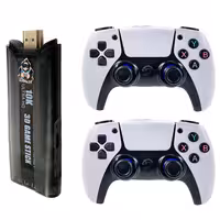 کنسول بازی گیم استیک مدل Game Stick G5 10K 64GB Dual به همراه دو دسته