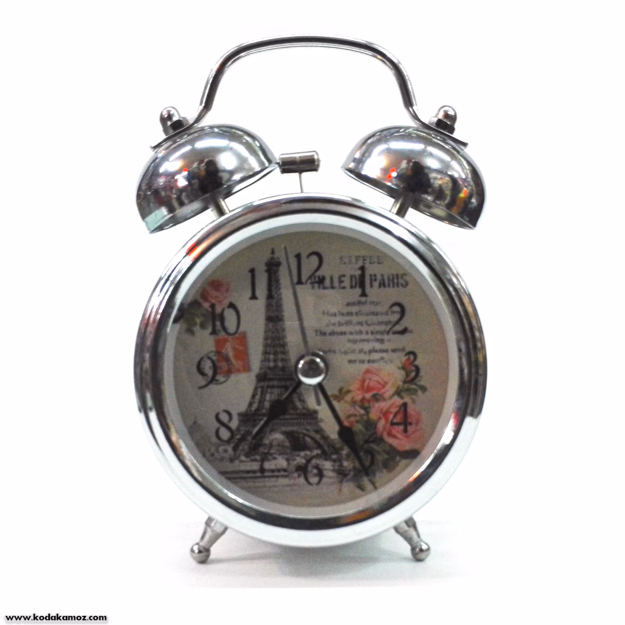 ساعت متوسط استیل طرح ایفل