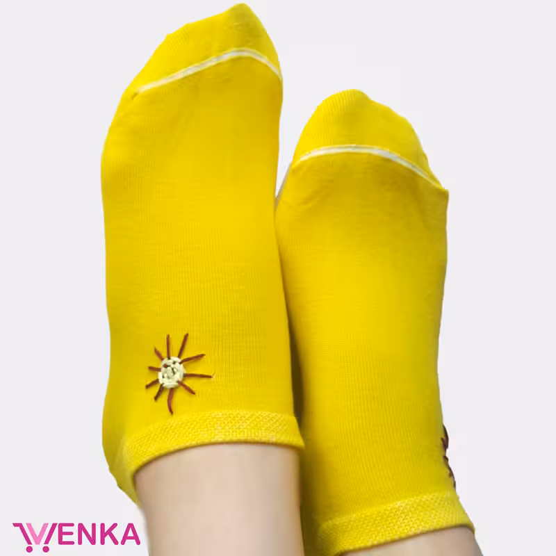 جوراب مچی گلدوزی کد 9947