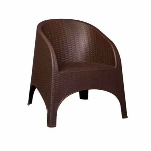 صندلی دسته دار حصیربافت ناصر پلاستیک کد 890