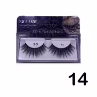 مژه جفتی 3D نایس لیدی شماره 14