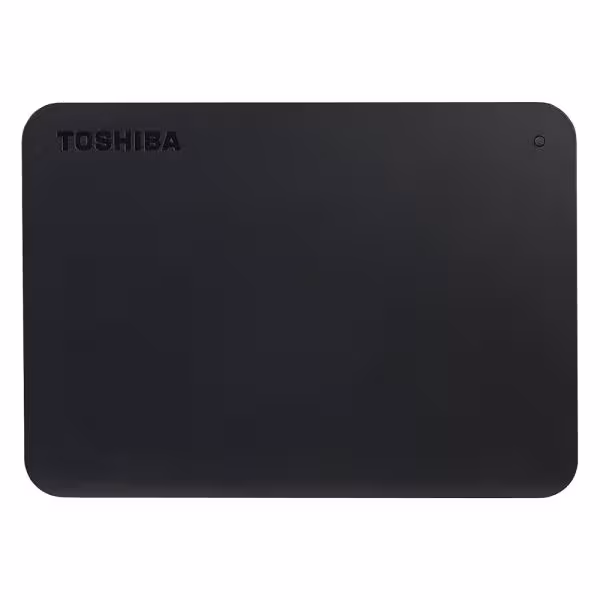 هارد اکسترنال توشیبا مدل Canvio Basics ظرفیت یک ترابایت دارای رابط USB Type-A 3.0