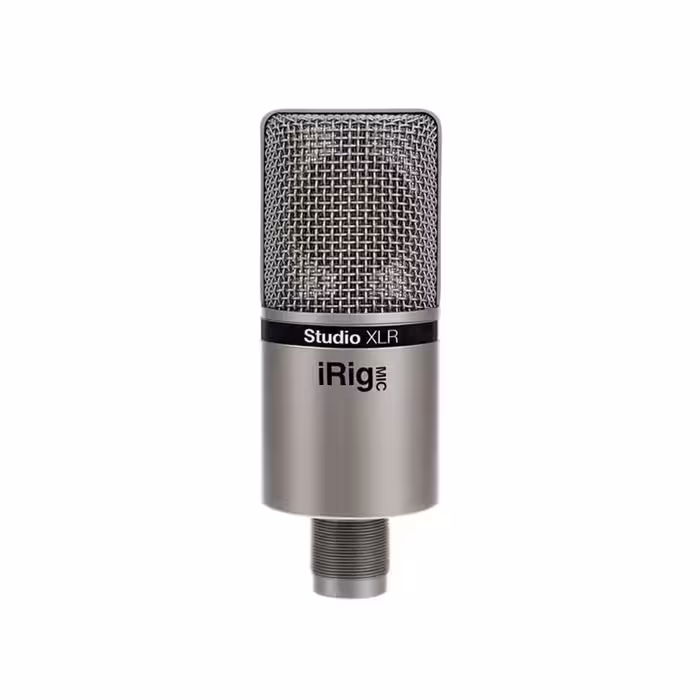 میکروفون کاندنسر آی کی مولتی مدیا مدل iRig Mic Studio XLRIK Multimedia iRig Mic Studio XLR Condenser Microphone