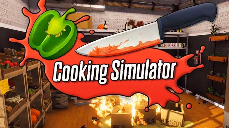 سی دی کی اورجینال بازی Cooking Simulator