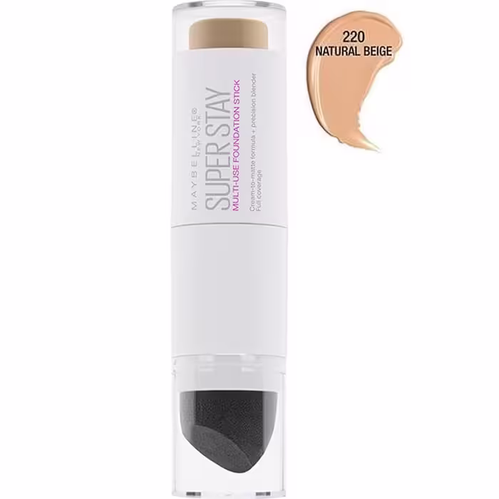 کرم پودر استیکی میبلین مدل سوپراستی Maybelline Super Stay Foundation Stick شماره 220