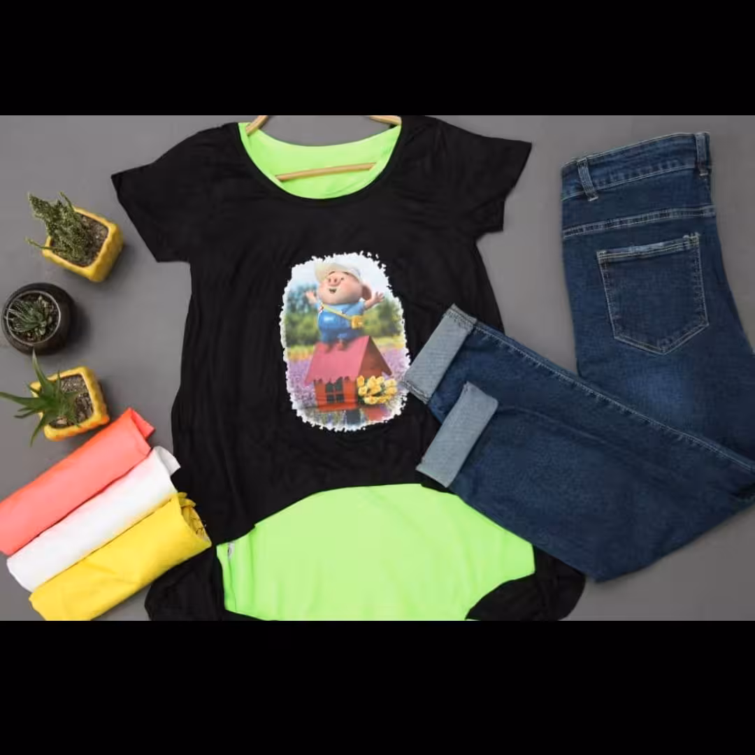 تیشرت دو تیکه اسپرت