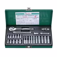 جعبه بکس 26 پارچه هنس درایو 1/4 هواگیری بلند و کوتاه مدل 2626MPQ تایوان