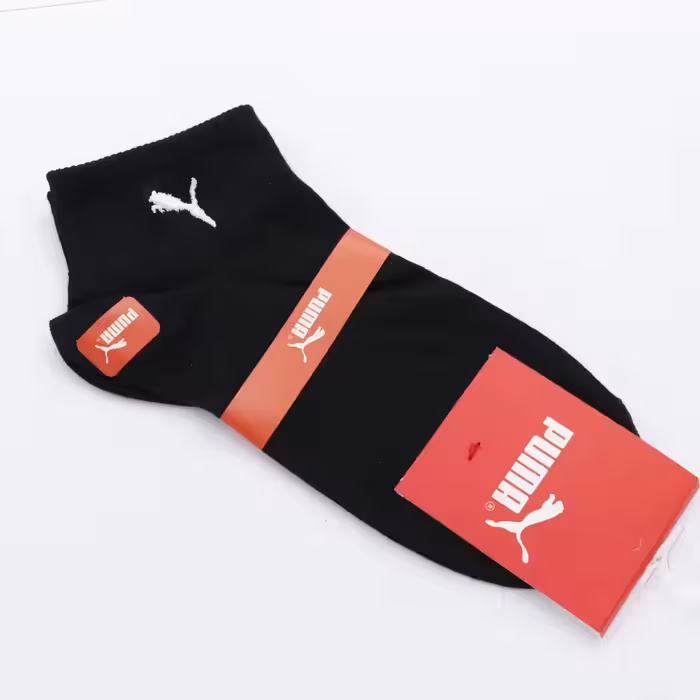 جوراب نیم ساق اسپورت برند پوما رنگ مشکی کد 20031