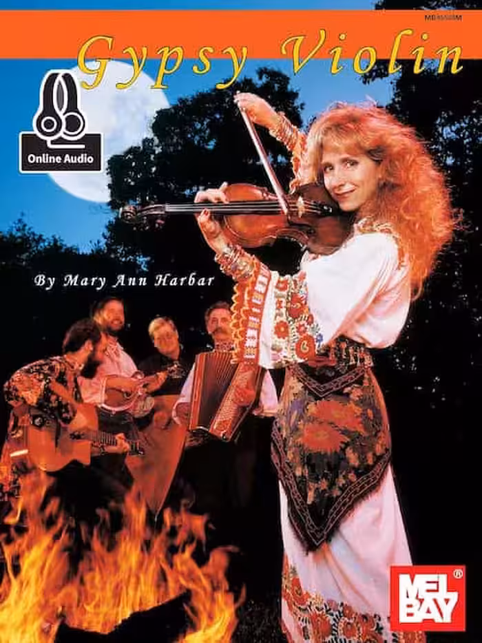 آموزش جیپسی ویولن | کتاب Gypsy Violin اثر Mary Ann Harbar با 50 قطعه سنتی