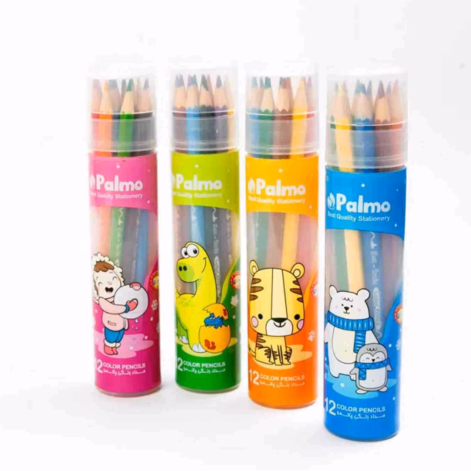 مدادرنگی12رنگ قوطی پالمو