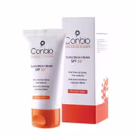 کرم ضد آفتاب بی رنگ کانبیو SPF50 حجم 50 میلی لیتری