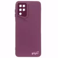 قاب ژله ای Porsche Design محافظ لنزدار مناسب برای Samsung A12 / M12-بنفش