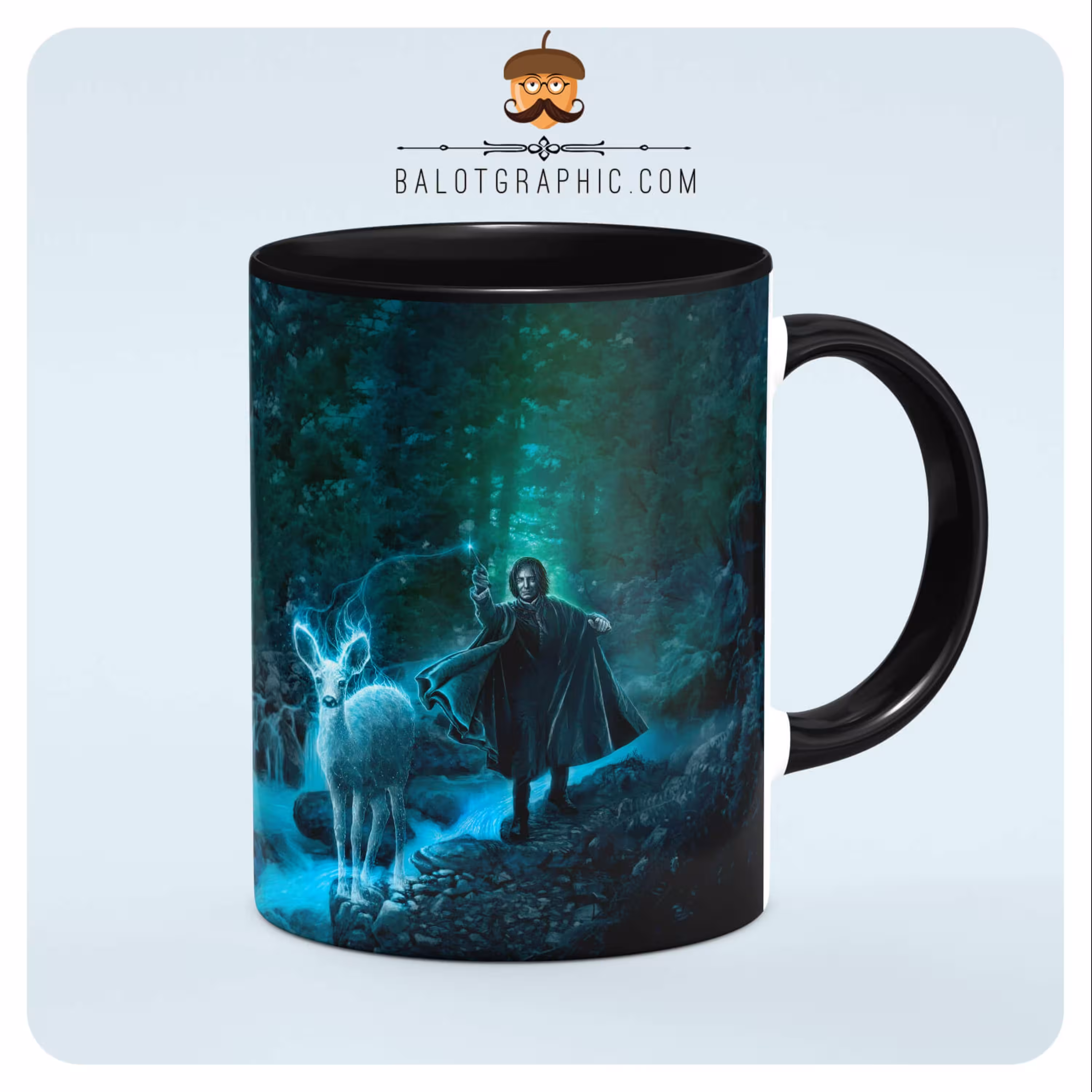 ماگ سرامیکی اسنیپ کد BM054 بلوط گرافیک