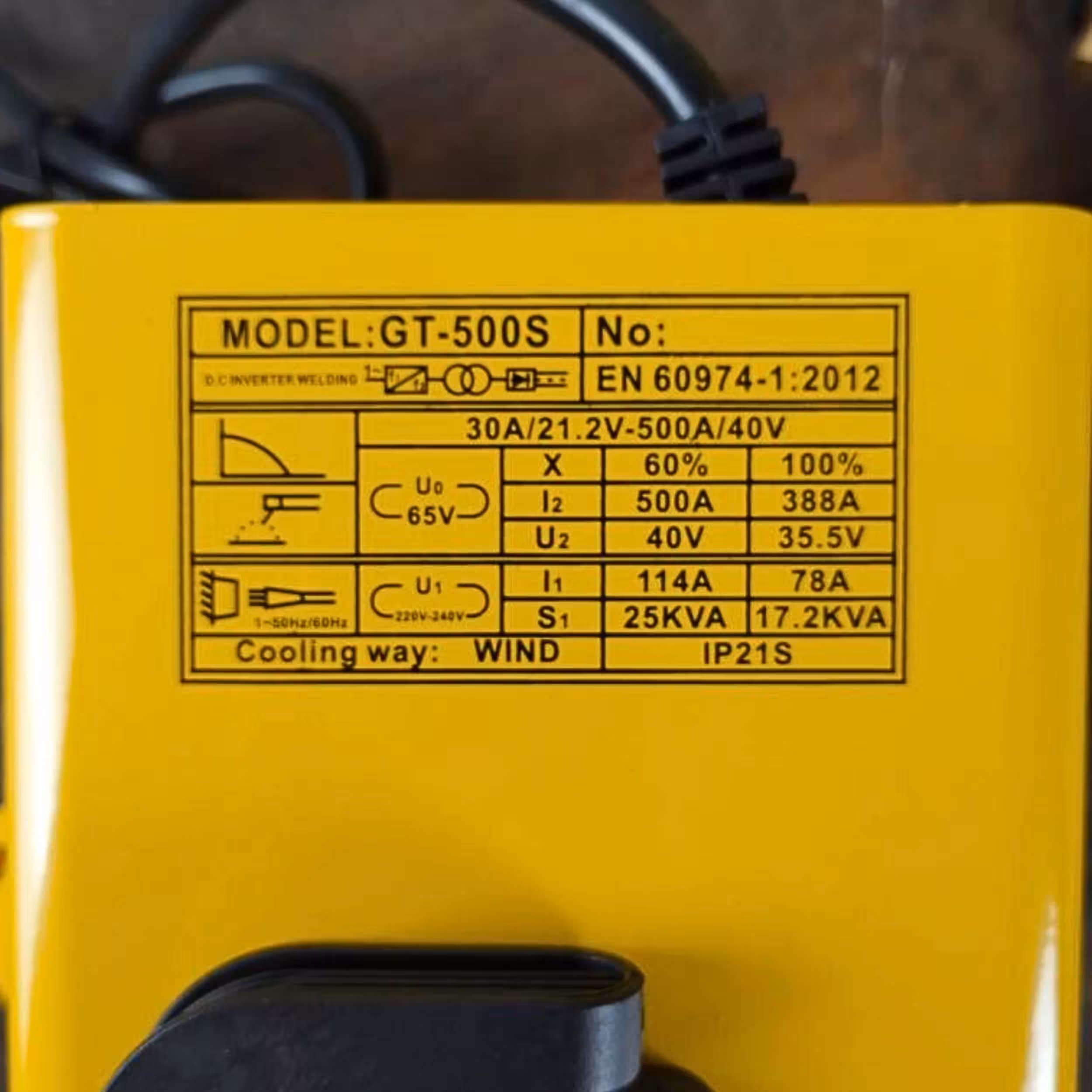 دستگاه جوش 500 آمپر اینتیمکث مدل GT-500