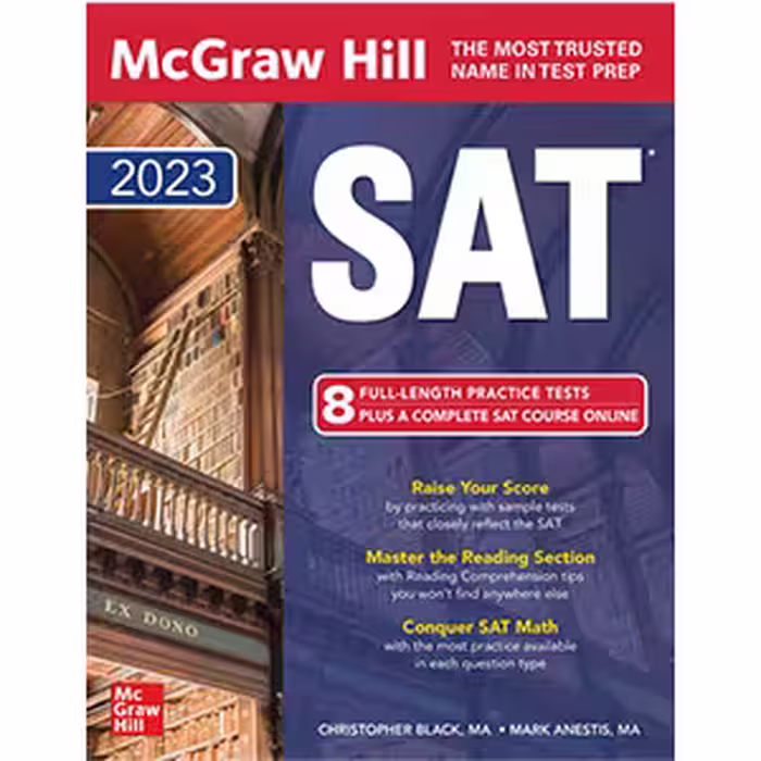 کتاب McGraw Hill SAT 2023