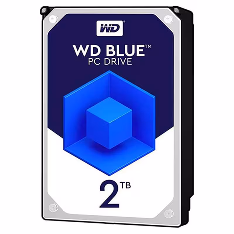 هارد دیسک اینترنال وسترن دیجیتال 2TB آبی