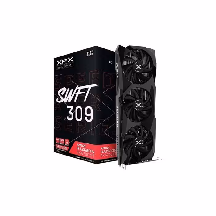 کارت گرافیک ایکس اف ایکس RX 6700 XT SWFT 12G