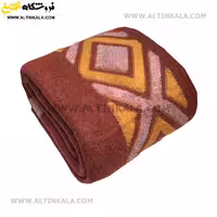 شال مبل بافت (رومبلی) سوپر (تراکم بالا) طرح پانچو سایز 150×200