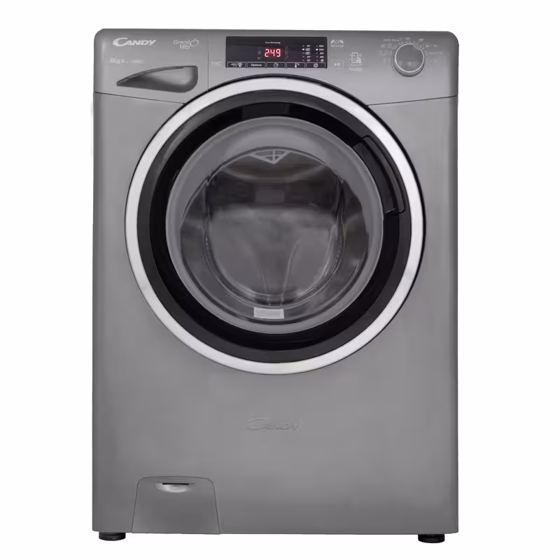 ماشین لباسشویی کندی مدل GVS-228TC3 ظرفیت 8 کیلوگرم