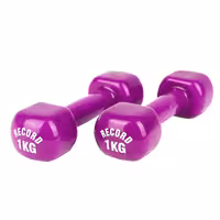 دمبل رکورد مدل 215 وزن 1 کیلوگرمی بسته 2 عددی | کالا مکس