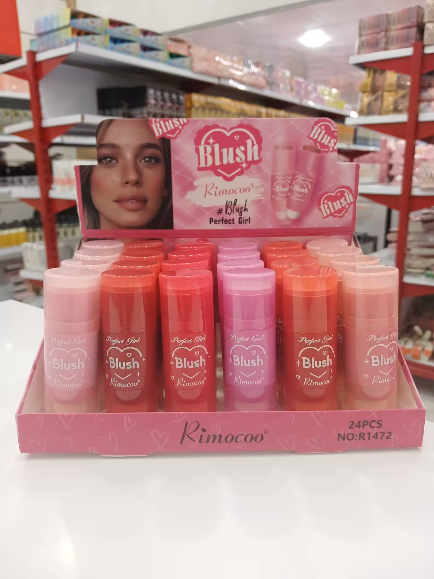 رژ گونه دو طرفه پد دار ریموکو‌