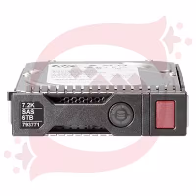 هارد سرور HP 6TB 12G SAS 7.2K LFF SC 512e 793699-B21 با گارانتی