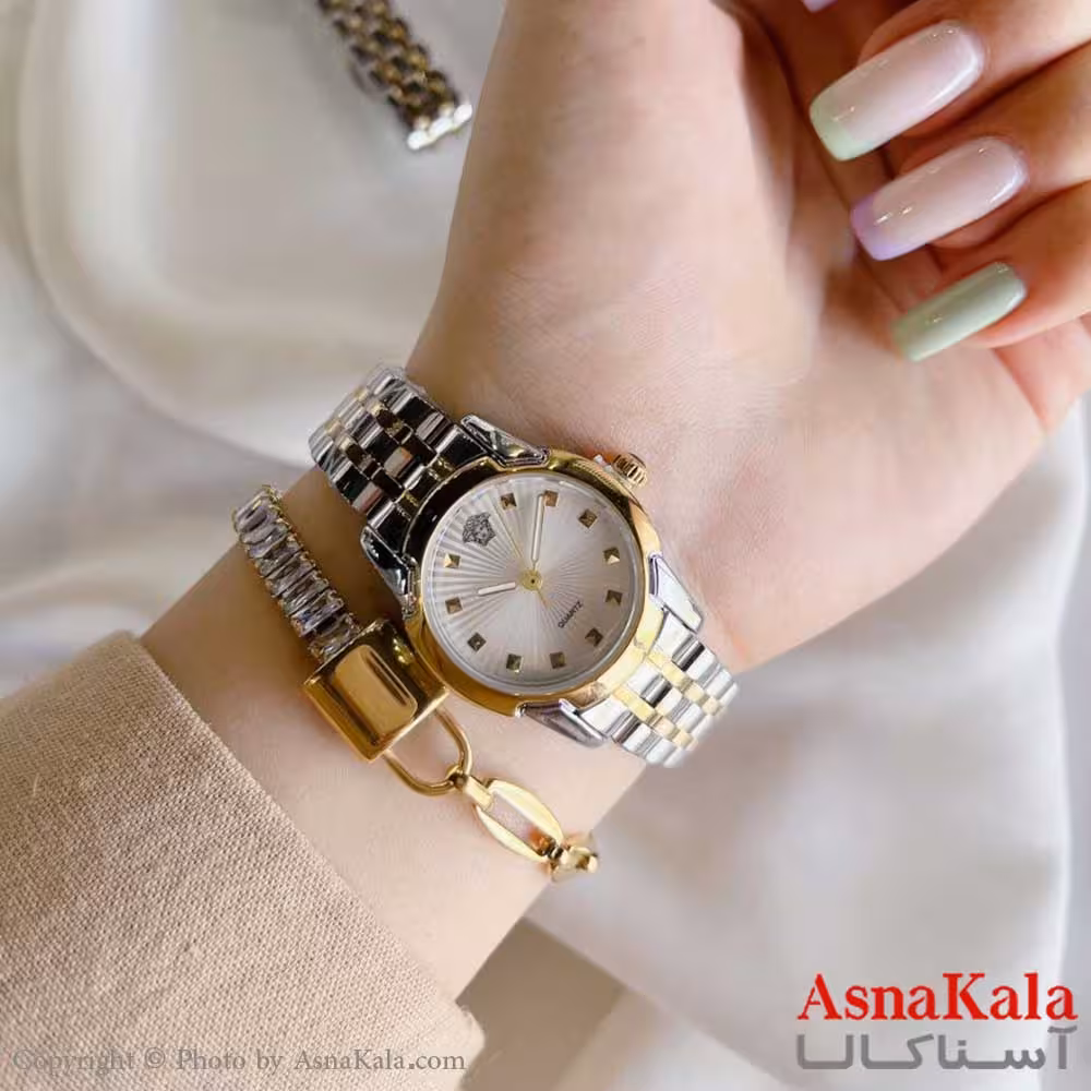 ساعت مچی عقربه ای زنانه جیانی ورساچه VERSACE WATCH WOMEN کد WTCH1128W
