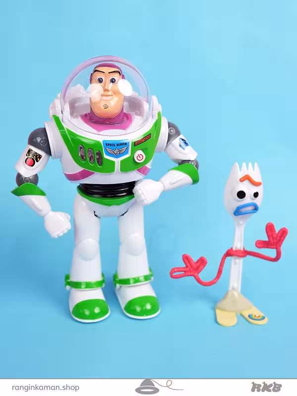 اسباب بازی بازلایتر کنترلی باتری خور کد 697 Battery-powered control Buzz Lightyear toy